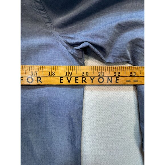J. Crew Chambray Tunic Shirt Womens Small Blue Long Sleeve Button Front Casual - Picture 7 of 12